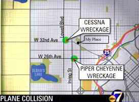 Northwest Denver Plane Crash